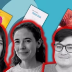 Image promotionnelle de Littéraca mettant en avant trois ouvrages littéraires : HAUS de Lisa L’Heureux, Maman bleue de Sarah Migneron , et Nickel City Fifs d’ Alex Tétreault . Les livres apparaissent sur un fond bleu et rouge, accompagnés du logo de Littéraca, dans un montage dynamique mettant en valeur la littérature contemporaine et la scène éditoriale francophone.