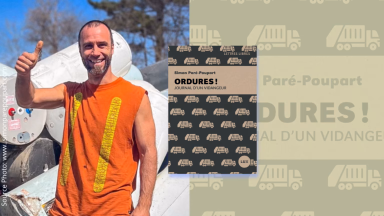 Ordures ! : le livre d&rsquo;un vidangeur québécois à la conquête du monde