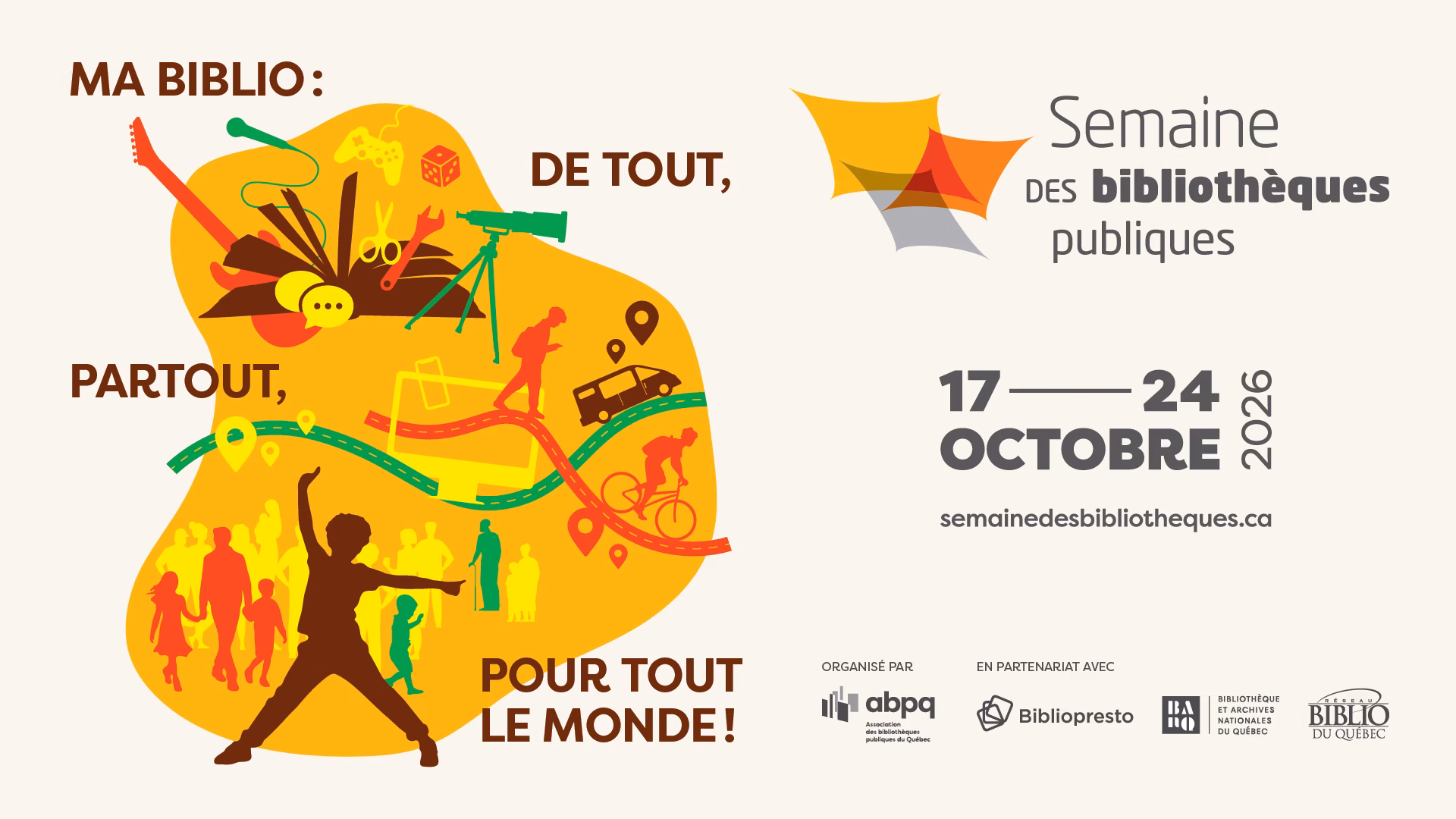 Cap vers la Semaine des bibliothèques publiques 2026 !